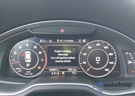 2017 Audi Q7 3.0T Premium from USA, damaged, VIN WA1LAAF70HD023071